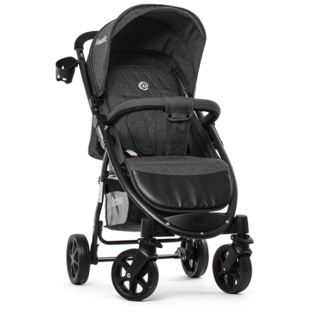 фото Детская коляска El Camino M 3409L FAVORIT Graphite универсальная (серая)