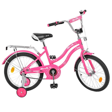 фото Велосипед детский Prof1 18 дюймов L1892 Star (малиновый)