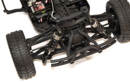 фото Радиоуправляемая модель раллийного шорт-корса 1:10 Himoto Spatha E10SC Brushed (красный)