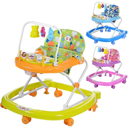 фото Детские ходунки 6209 дуга подвески (3 цвета)