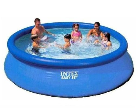 фото Семейный надувной бассейн Intex Easy Set Pool 56420 (366х76 см) (протекает на шве)