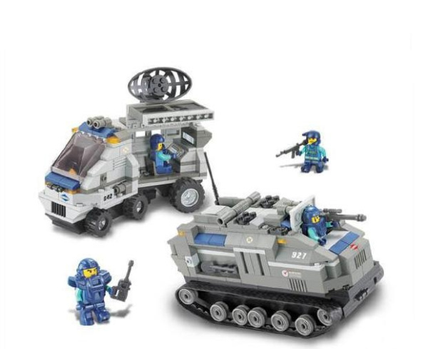 Конструктор SLUBAN M38-B0207 Военный спецназ (449 деталей)