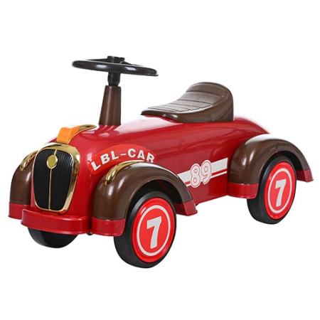 фото Детская каталка-толокар Bambi 8209-3 ретро-машина (красная)