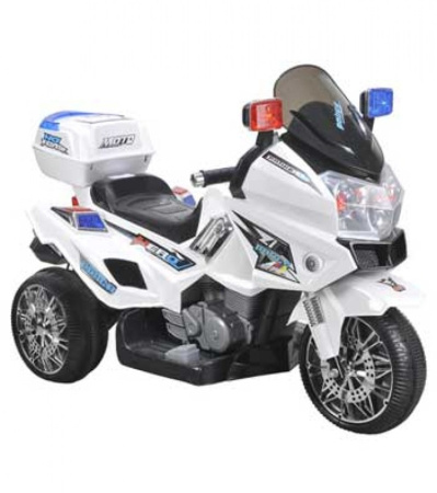 фото Детский электромобиль M 0600 Bambi мотоцикл для детей (белый) фото Детский электромобиль M 0600 Bambi мотоцикл для детей (белый)