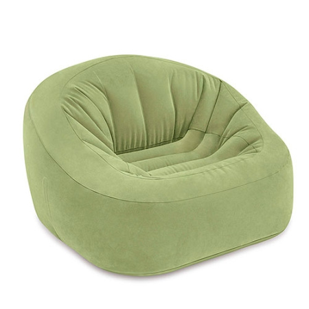 фото Велюр кресло Intex 68576 надувное (124-119-76см)