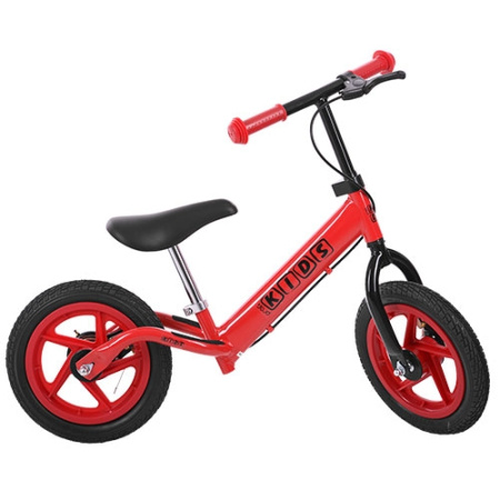 фото Беговел для детей 12 дюймов PROF1 KIDS M 3436AB-3 резиновые колеса (красный)