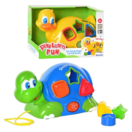фото Развивающая игрушка для детей Keenway 31538-9 черепашка или уточка