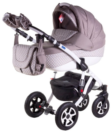 фото Коляска 2 в 1 Adamex Erika Len 353W 620263