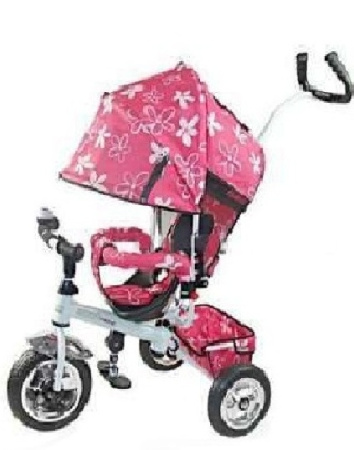 фото Детский трехколесный велосипед Profi Trike M 0217 с ножным тормозом