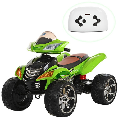 фото Детский квадроцикл M 3101(MP3)EBLR-5 на радиоуправлении колеса ЕВА (зеленый) фото Детский квадроцикл M 3101(MP3)EBLR-5 на радиоуправлении колеса ЕВА (зеленый)