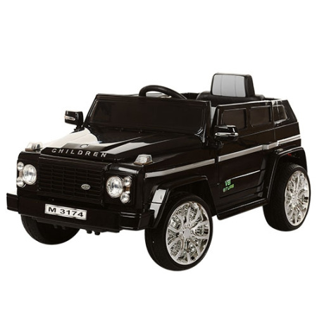 фото Детский электромобиль джип M 3174 EBR-2 колеса EVA с радиоуправлением (черный) фото Детский электромобиль джип M 3174 EBR-2 колеса EVA с радиоуправлением (черный)