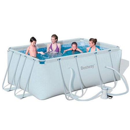 фото Каркасный бассейн Bestway 56248 с фильтр-насосом (287-201-100 см)