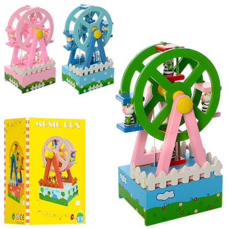 фото Деревянная игрушка Карусель MD 1145