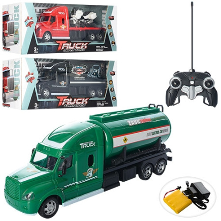 фото Трейлер с пультом управления 666-660-61-64NA резиновые колеса (35см)