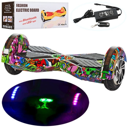 фото Смартвей JJ-13-15 с колесами 8 дюймов, свет (графити) фото Смартвей JJ-13-15 с колесами 8 дюймов, свет (графити)