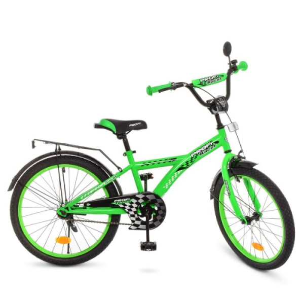 Велосипед для детей 20 дюймов Profi T2036 Racer (зеленый)
