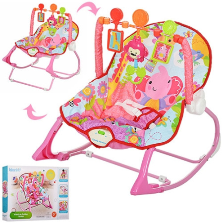 фото Кресло-качалка для детей BAMBI M 3239 регулируемая спинка