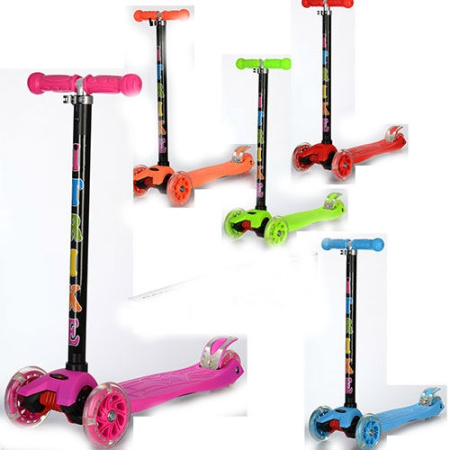 фото Детский самокат JR 3-012-A трехколесный