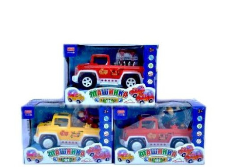 фото Детская машинка C 0263 ABC ZHORYA, 3 вида (музыка, свет)