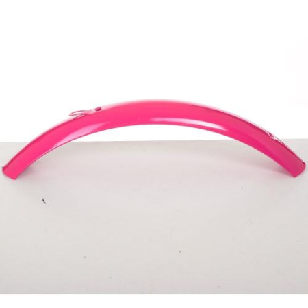 фото Крыло переднее для велосипеда 18 дюймов FM-18P стальное (розовое)