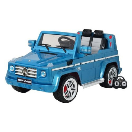 фото Детский электромобиль G 55 RS-4 Геленваген автомобильная краска вход МР3 (голубой) фото Детский электромобиль G 55 RS-4 Геленваген автомобильная краска вход МР3 (голубой)