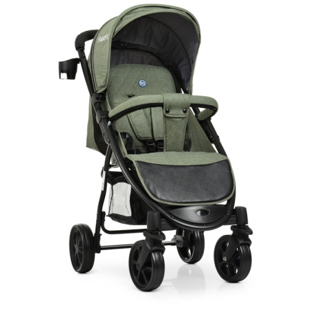 фото Детская коляска El Camino M 3409L FAVORIT Sage Green универсальная (зеленая)