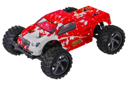 фото Радиоуправляемая модель Монстр 1:18 Himoto Mastadon E18MT Brushed (красный)