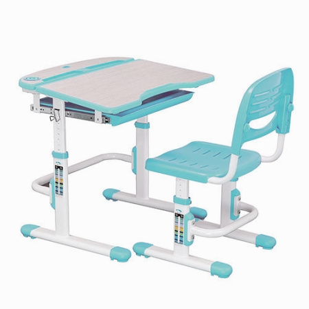 фото Детская парта Bambi C 306-1 регулируемая (синяя)