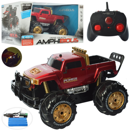 фото Джип-внедорожник с радиоуправлением YED1602 на резиновых колесах (40 см)