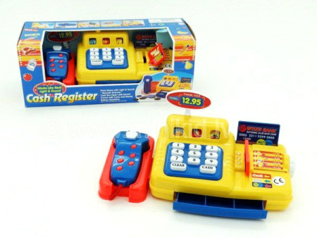 фото Детский игровой кассовый аппарат 2055 (звук, свет)