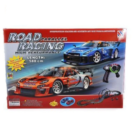 фото Гоночный трек 9124 с мертвой петлей и спусками, длина трассы 588см