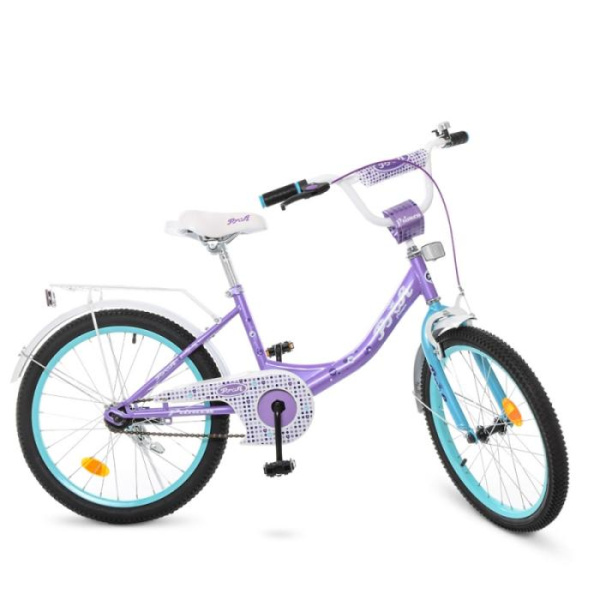 Велосипед для девочек 20 дюймов Prof1 Y2015 Princess (сиренево-мятный)