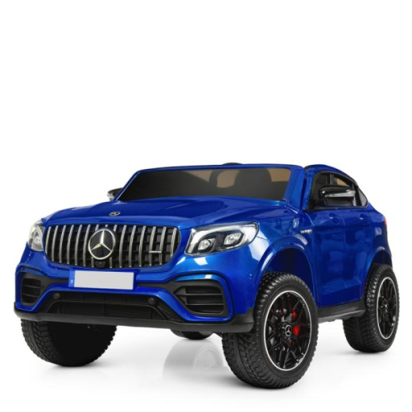 Джип для детей Mercedes GLE 63 AMG M 4177EBLRS-4 полноприводный в автокраске (синий)