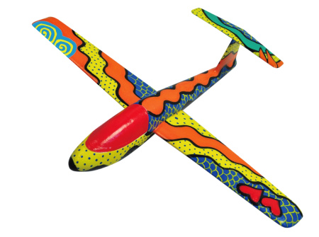 фото Планер метательный J-Color Falcon 600мм c комплектом красок