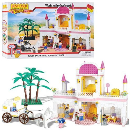 фото Детский конструктор Best-Lock 50060 серия Kimmy замок 450 деталей