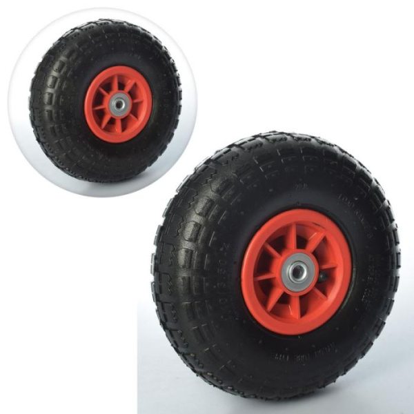 Колесо надувное M 3590-3 A-WHEEL для карта M 3590 (красное)