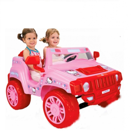 фото Джип Injusa «Helloy Kitty» 7534, двухместный, 5-6 км/ч, Испания фото Джип Injusa «Helloy Kitty» 7534, двухместный, 5-6 км/ч, Испания