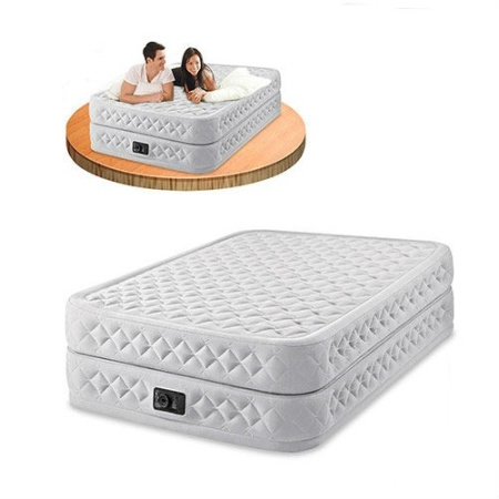 фото Надувная кровать Intex 64462 со встроенным насосом 220В (191-99-51 см)