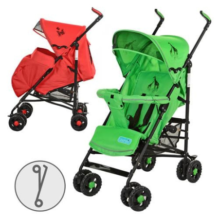 фото Детская прогулочная коляска Bambi 1109-3-5 с чехлом на ножки