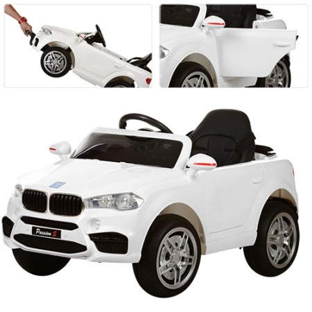 фото Электромобиль для детей джип BMW M 3180EBLR-1 два мотора (белый) фото Электромобиль для детей джип BMW M 3180EBLR-1 два мотора (белый)