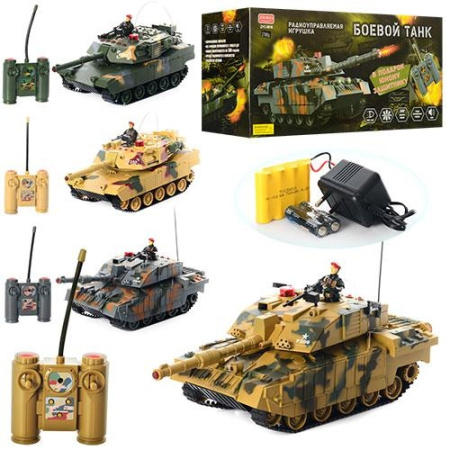 фото Танк на радиоуправлении Zhorya ZYC 0016 поворот башни