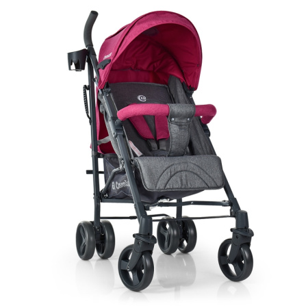 фото Универсальная детская коляска El Camino ME 1029 BREEZ Pink прогулочная трость (серо-розовая)