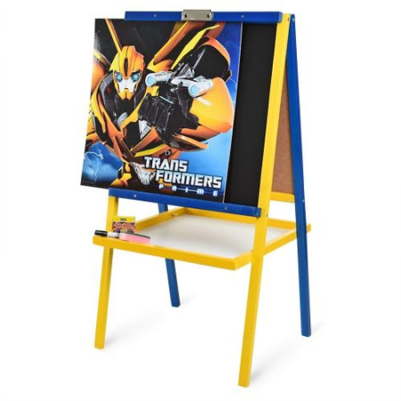 фото Мольберт для детей Трансформеры M 066 двухсторонний из ДСП
