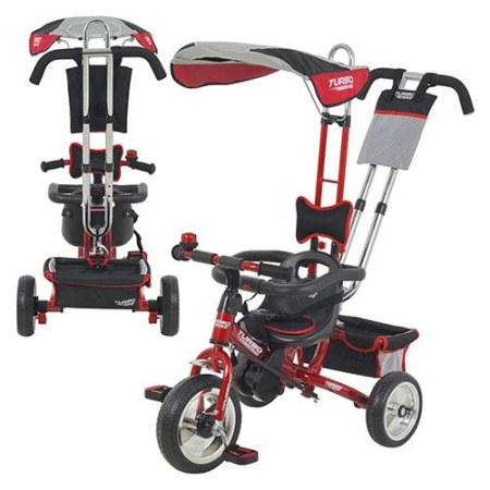фото Детский трехколесный велосипед TurboTrike М 5362-5 (красный)