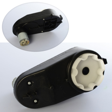 фото Редуктор в сборе с мотором 12V RPM15000 M 4108-GEAR BOX для электромобиля M 4108